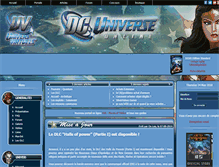 Tablet Screenshot of dcuo.univers-virtuels.net