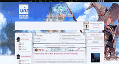 Desktop Screenshot of ff14.univers-virtuels.net