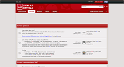 Desktop Screenshot of forum.univers-virtuels.net