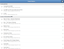 Tablet Screenshot of forum.univers-virtuels.net