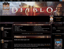 Tablet Screenshot of d3.univers-virtuels.net