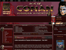 Tablet Screenshot of aoc.univers-virtuels.net